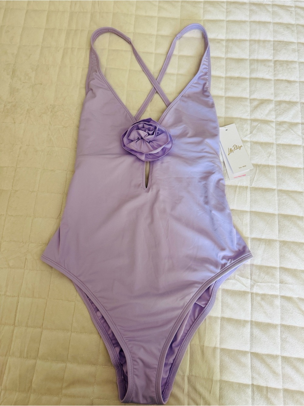 Gorgeous NWT Lilly Pulitzer Lilac Swimsuit